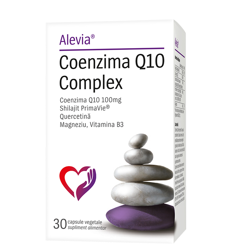 Coenzima Q10 Complex, 30 capsule, Alevia