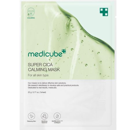 Masca pentru calmarea tenului cu super cica, 27 g, Medicube