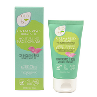 Crema de fata hidratanta cu hidrolat din Trandafir de Damasc Bio, 50 ml, Bioconte
