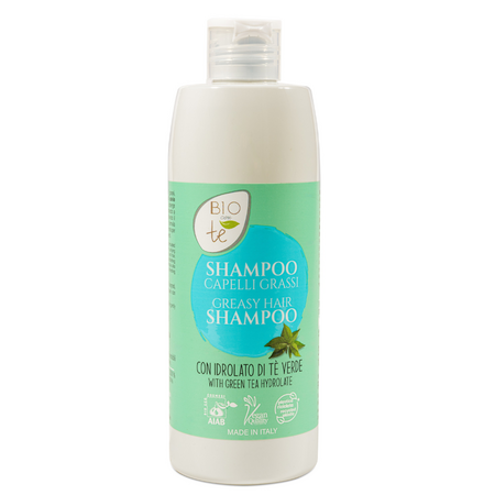 Sampon pentru par gras cu extract de Salvie si hidrolat de Ceai Verde Bio, 300 ml, Bioconte