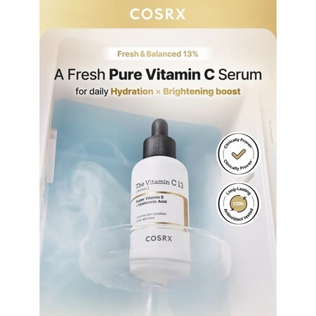 Serum pentru uniformizare cu 13% Vitamina C, 20 ml, Cosrx 748517