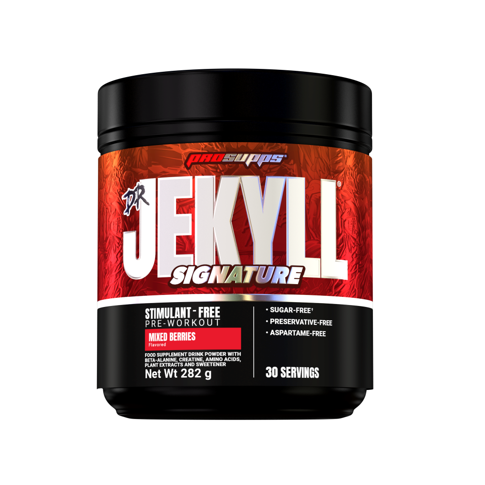 Pre-workout fara cofeina Dr Jekyll Signature, Mixed Berries, 282 g, Prosupps