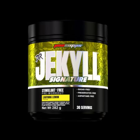 Pre workout fara cofeina Dr Jekyll Signature, Lightning Lemon, 282 g, Prosupps
