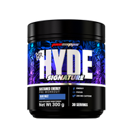 Pre-workout cu cofeina Mr Hyde Signature, Blue Razz, 300 g, Prosupps