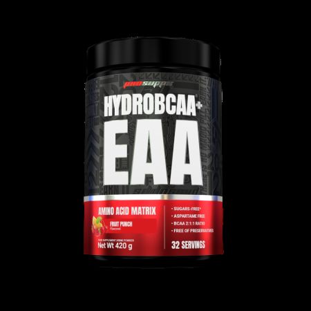 Complex de aminoacizi HYDROBCAA+EAA, Fruit Punch, 420 g, Prosupps