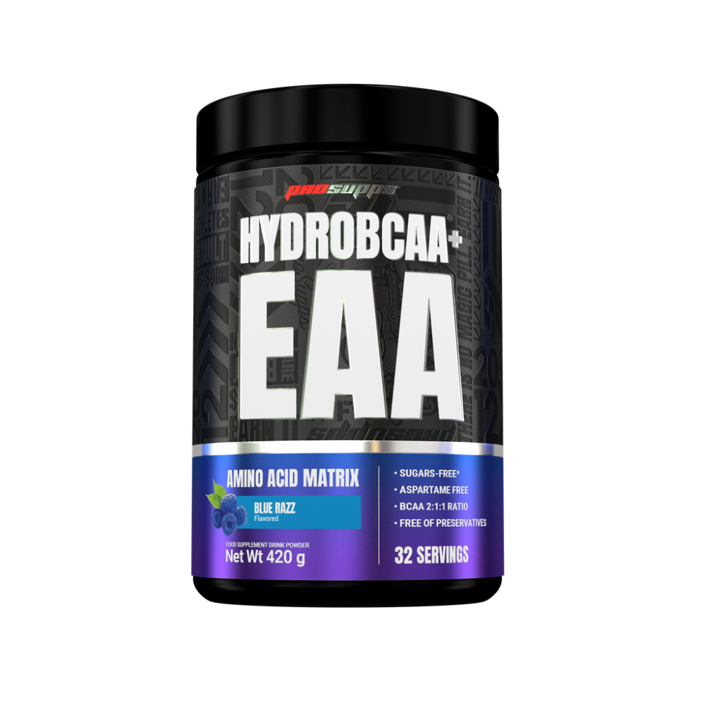Complex de aminoacizi HYDROBCAA+EAA, Blue Razz, 420 g, Prosupps
