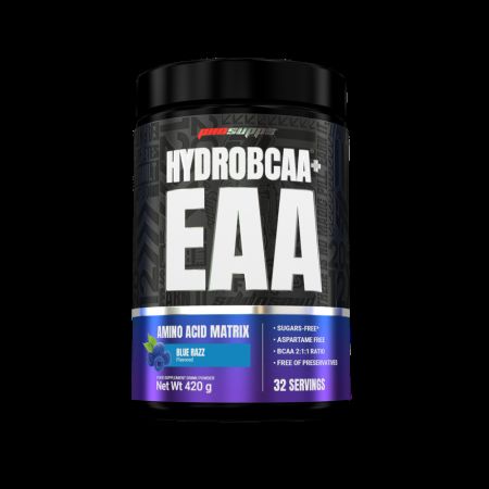 Complex de aminoacizi HYDROBCAA+EAA, Blue Razz, 420 g, Prosupps