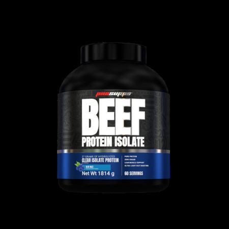 Izolat proteic din carne de vita, Blue Razz, 1814 g, Prosupps