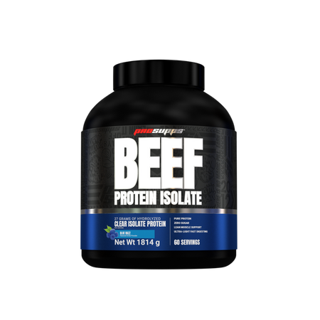 Izolat proteic din carne de vita, Blue Razz, 1814 g, Prosupps