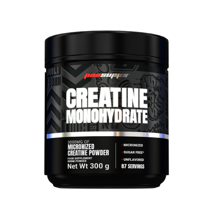Creatina monohidrata fara aroma, 300 g, Prosupps