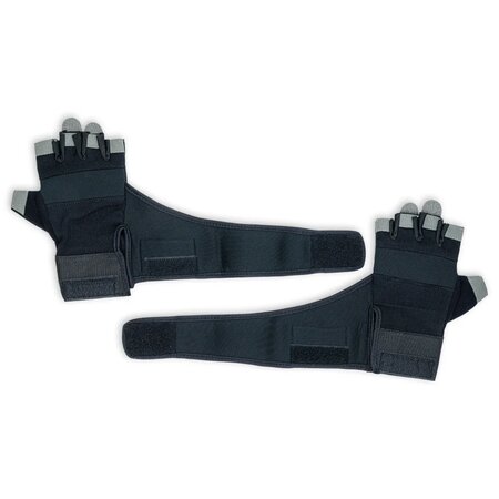 Manusi fitness din piele artificiala Quality, marime L, 1 pereche, Pharma Grade 748652