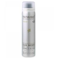 Spray colorare temporara radacina Retouch Fix&Go, Dark Brown, 75 ml, Natulique