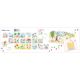Set portabil de stampile Haku Yoka, 3 ani+, Avenir 748766