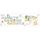 Set portabil de stampile, 3 ani+, Haku Yoka 748766
