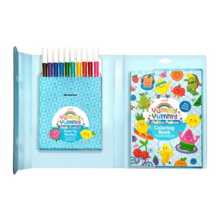Set de colorat parfumat 3 in 1 Yummy Yummy, 4 ani+, Ooly 748803