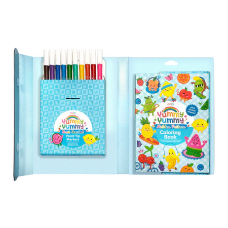 Set de colorat parfumat 3 in 1 Yummy Yummy, 4 ani+, Ooly 748803
