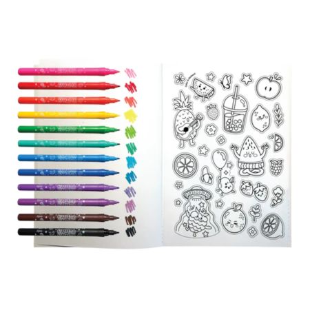 Set de colorat parfumat 3 in 1 Yummy Yummy, 4 ani+, Ooly 748804