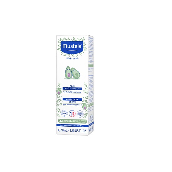 Crema impotriva scuamelor de lapte, +0 luni, 40ml, Mustela