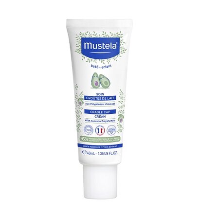 Crema impotriva scuamelor de lapte, +0 luni, 40 ml, Mustela 468052