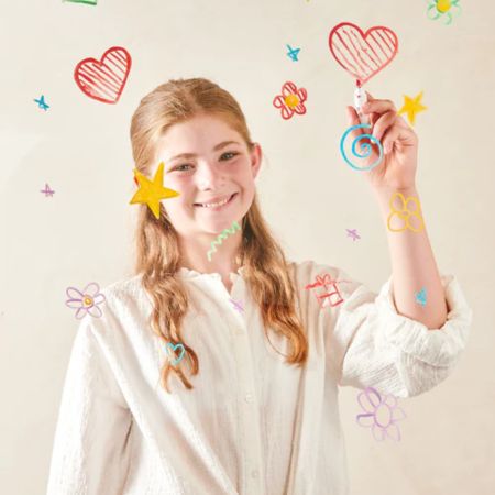 Set carioci cu vopsea Vivid Pop!, Clasic, 8 ani+, 8 bucati, Ooly 748827