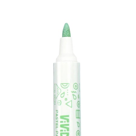 Set carioci cu vopsea Vivid Pop!, Pastel, 8 ani+, 8 bucati, Ooly 748844