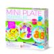 Mini set creativ Little Craft, Farfurioare, 8 ani+, 4M 748881