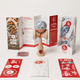 Kendama Record Plus, 6.5 cm, Aqua Sticky Mc Aloha, 7 ani+, Kendama Europe 748872