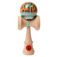 Kendama Record Plus, 6.5 cm, Sticky Mc Symbiosus, 7 ani+, Kendama Europe