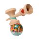 Kendama Record Plus, 6.5 cm, Sticky Mc Symbiosus, 7 ani+, Kendama Europe 748877