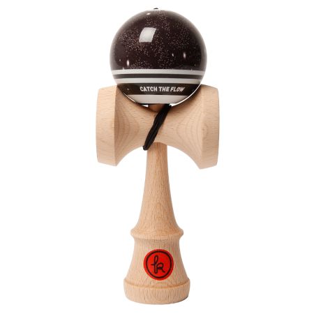 Kendama Record Plus, 6.5 cm, Aqua Sticky Mc Stardance, 7 ani+, Kendama Europe