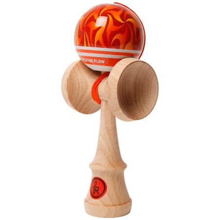 Kendama Record Plus, 6.5 cm, Aqua Sticky Mc Wildfire, 7 ani+, Kendama Europe 748930