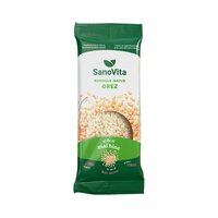 Rondele simple din orez expandat, 56 g, Sanovita