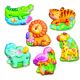 Atelier creativ Modeleaza si picteaza Animale Zoo, 5 ani+, 4M 748980