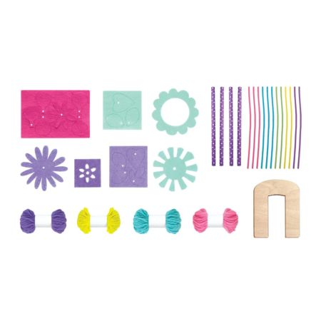 Set creativ Pom Pom, Buchet flori, 6 ani+, Avenir 748992