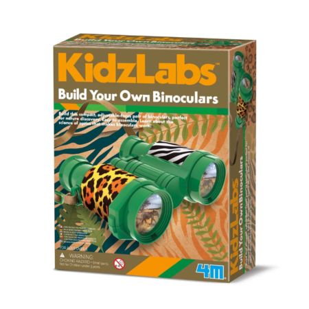 Kit stiintific - Constructie binoclu Kidzlabs, 5 ani+, 4M