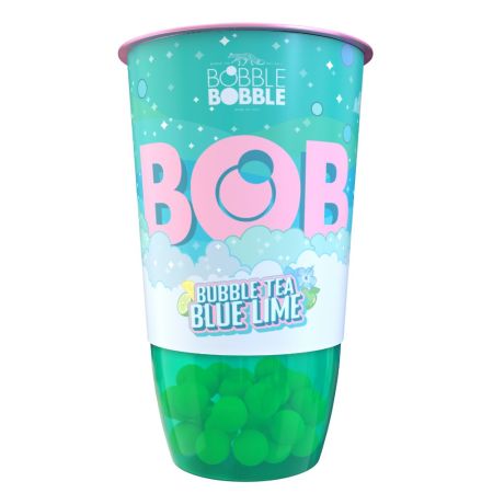 Bautura pe baza de ceai, Blue Lime, 360 ml, BOB Bubble tea