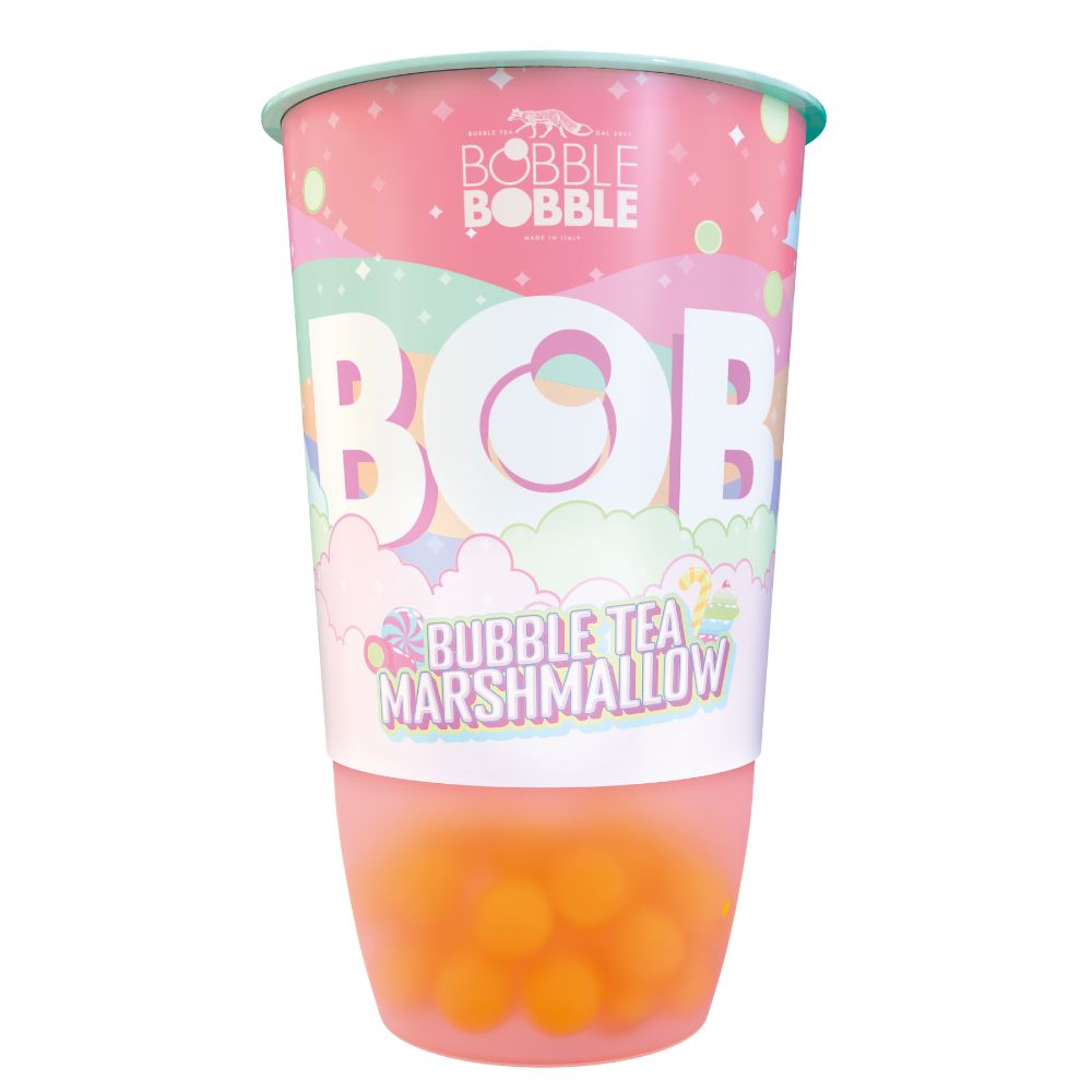 Bautura pe baza de ceai, Marshmallow, 360 ml, BOB Bubble tea