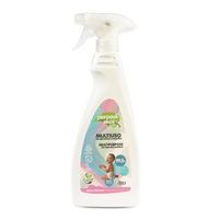 Solutie eco multiuz de curatare a jucariilor si a suprafetelor fara parfum, 500 ml, Pierpaoli Ekos Baby