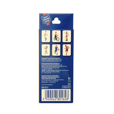 Bandaj elastic autoadeziv colorat, 10 cm x 4.5 m, Sana Prosport 749115