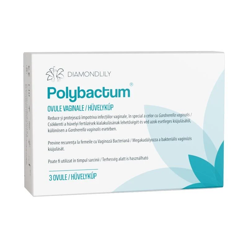 Polybactum ovule vaginale, 3 ovule, Adexilis