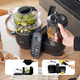Robotul multifunctional 5 in 1 Nutribaby (+) XL, Mineral Black, Babymoov 749182