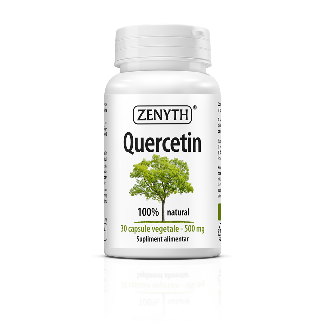 Quercetin, 500 mg, 30 capsule, Zenyth