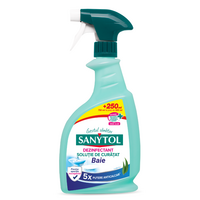 Solutie de curatat baie Dezinfectant, Eucalipt, 500+250 ml, Sanytol