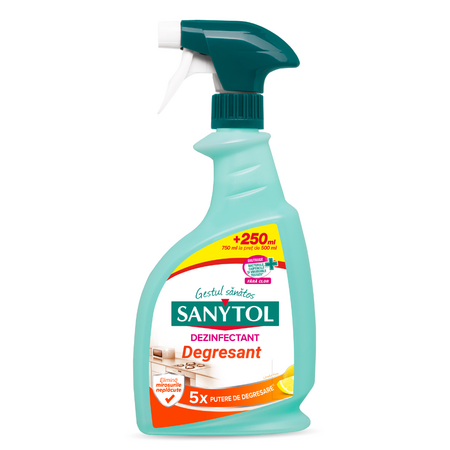 Dezinfectant degresant, Lamaie, 500+250 ml, Sanytol