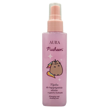 Spray de descurcare par Pusheen, Capsuni, 100 ml, Aura