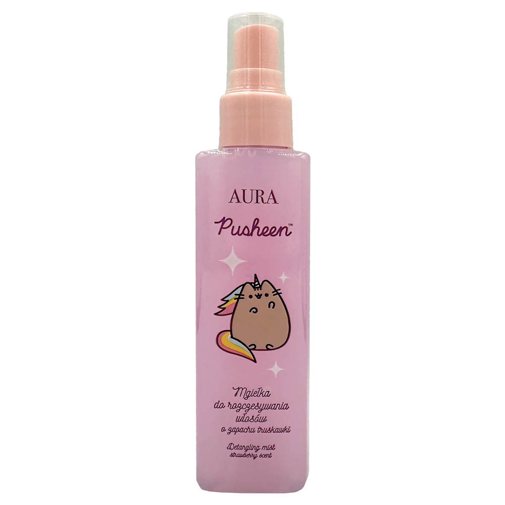 Spray pentru descurcare parului Pusheen, Capsuni, 100 ml, Aura