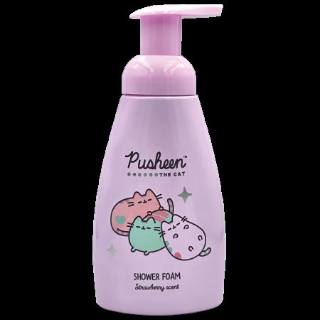 Spuma de dus Pusheen, Capsuni, 300 ml, Aura