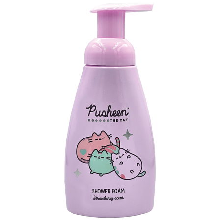 Spuma de dus Pusheen, Capsuni, 300 ml, Aura
