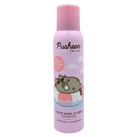 Spuma baie fluffy spray Pusheen, 200 ml, Aura