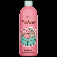 Sampon pentru par Pusheen, Capsuni, 500 ml, Aura